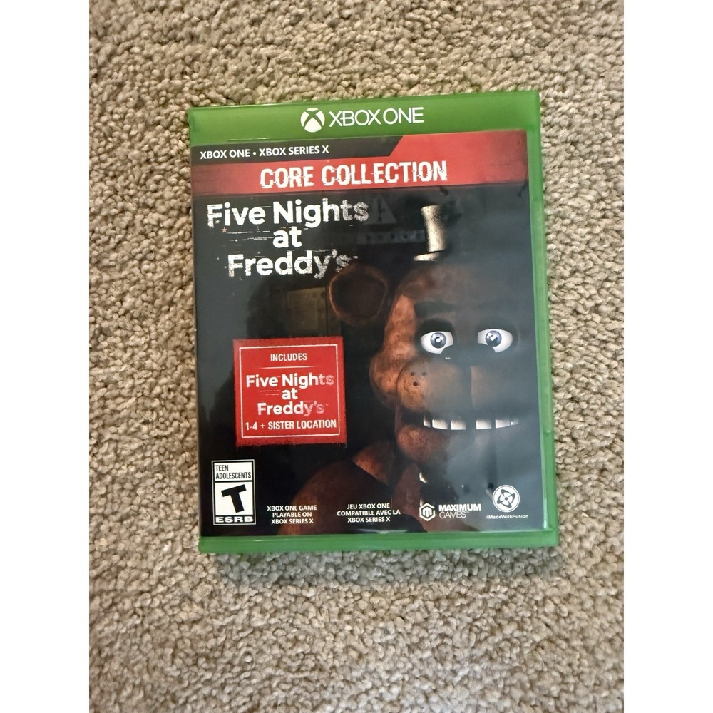 FNAF Core Collection Xbox One Series X Five Nights Freddy's 1-4 Sister Location